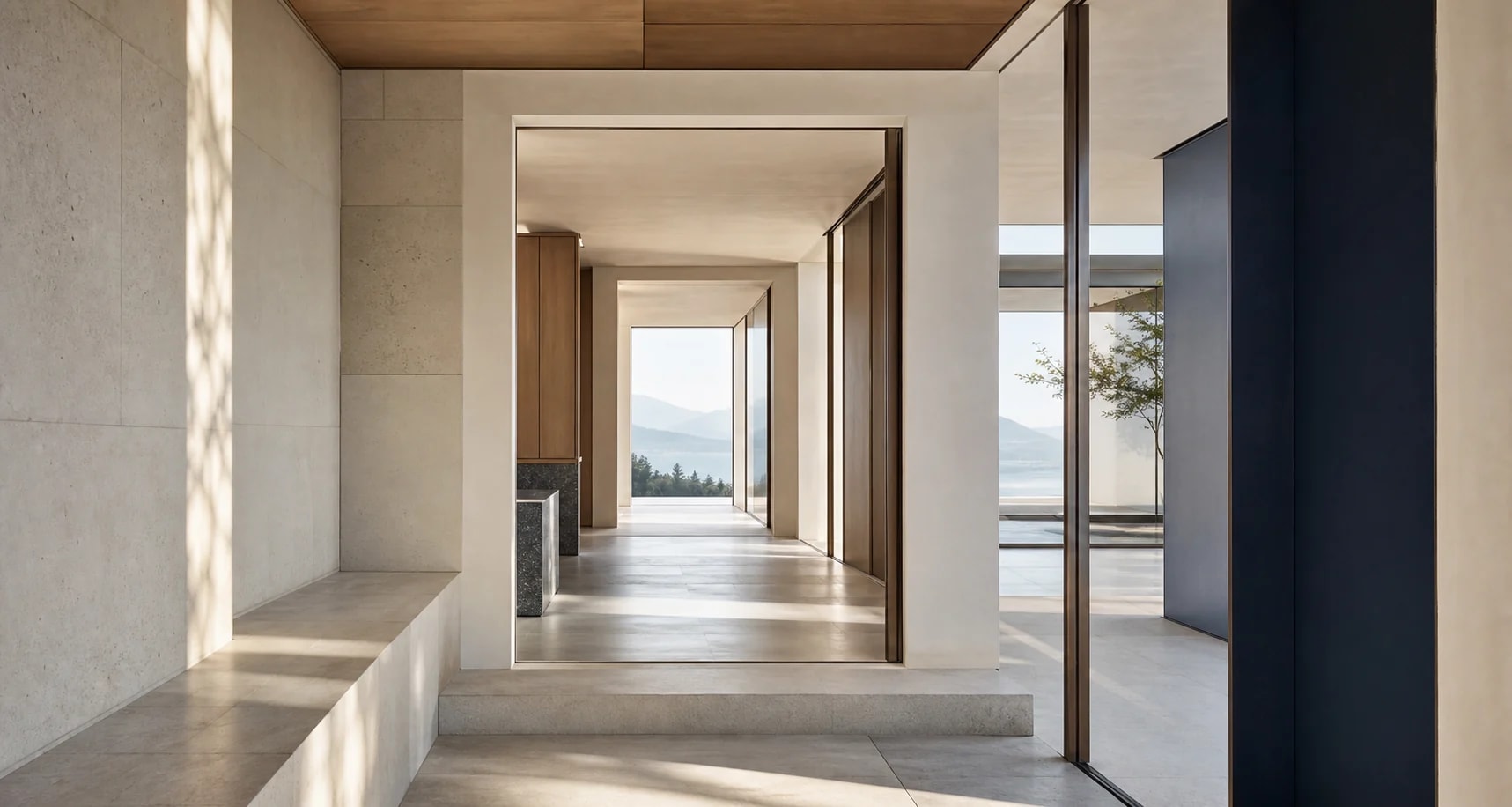 Geordnete Architektur als Sinnbild für eine vorausschauende Unternehmensgestaltung